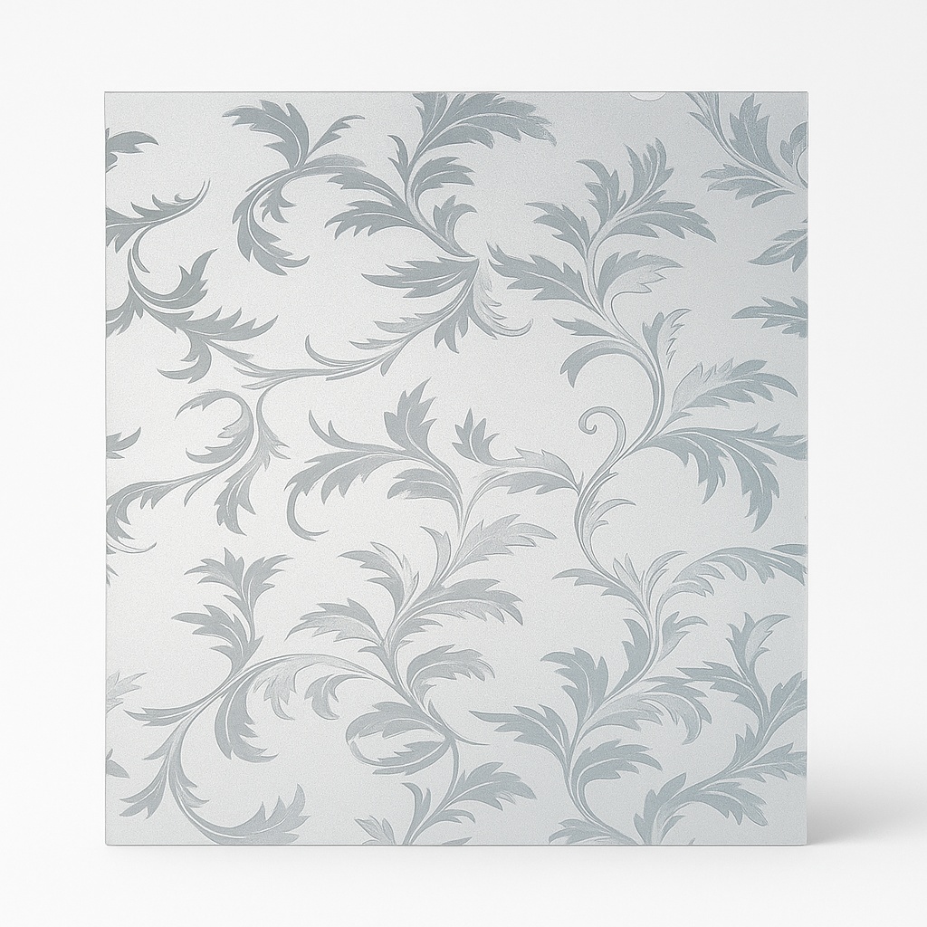 Burhani Transparent Office Glass Decor Film