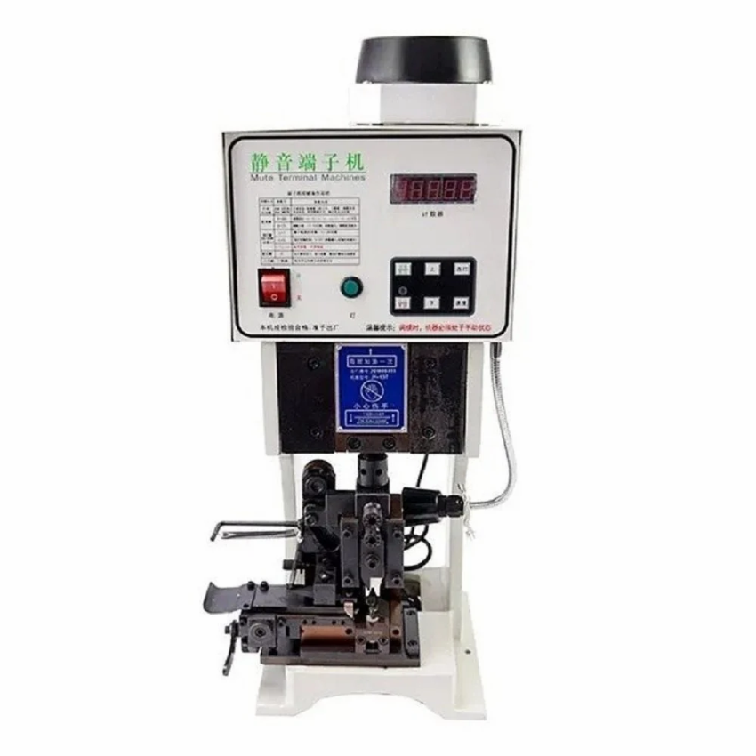 Motorized Cable Crimp Press Semi-Automatic Machine 1 Ton