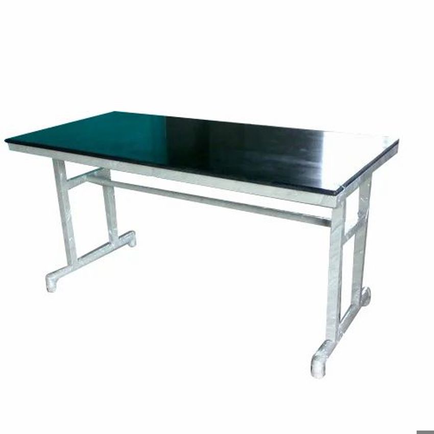 Canteen Mild Steel Dining Table, 2mm Thickness