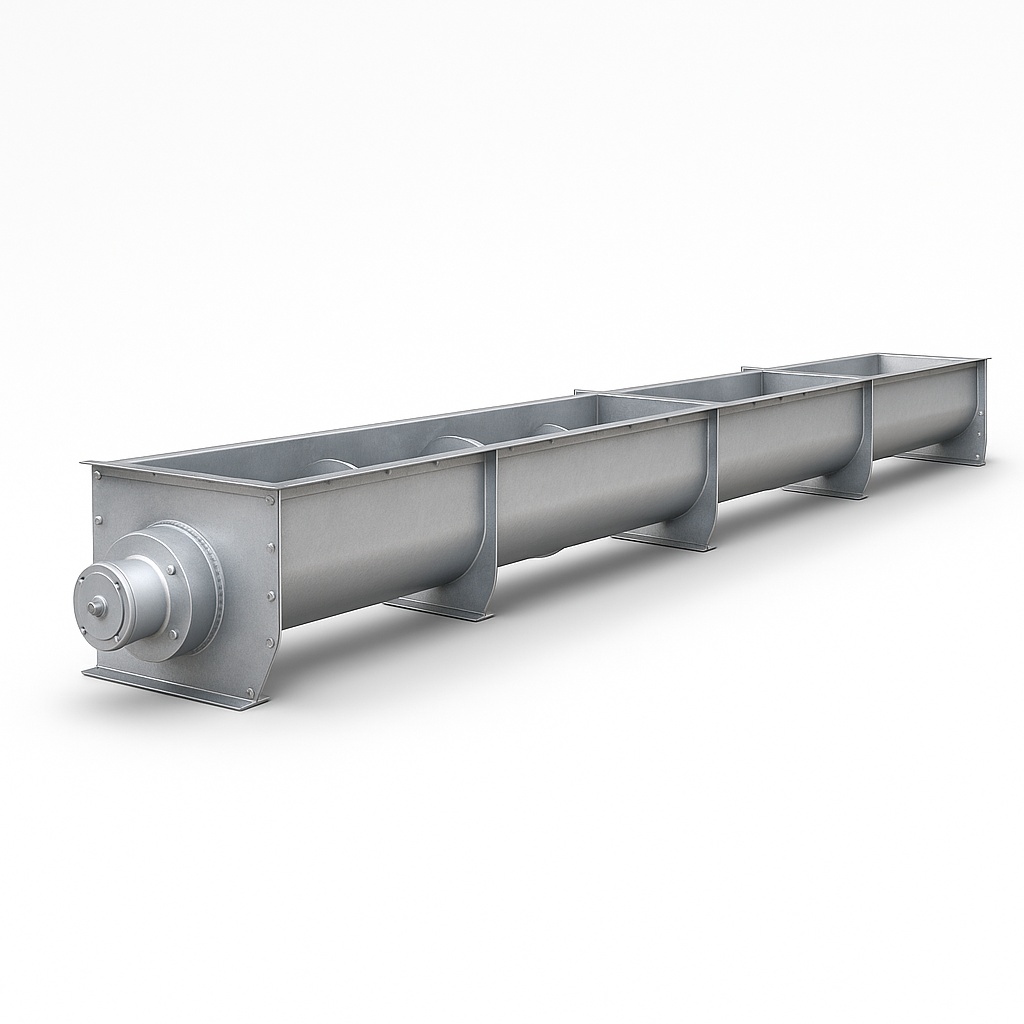 Carbon Steel Spiral Screw Conveyor