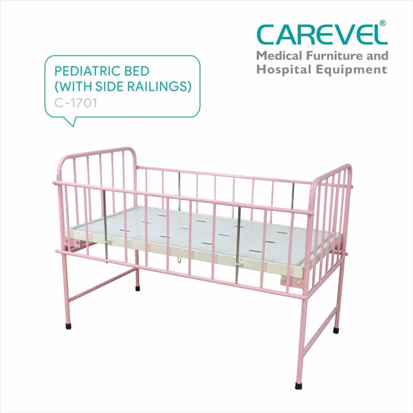 Carevel C 1701 With Side Railings Pediatric Bed