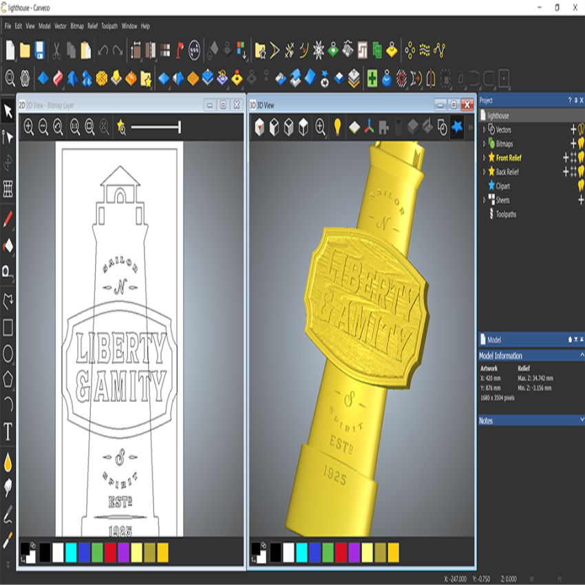 Carveco Offline CAD CAM Software