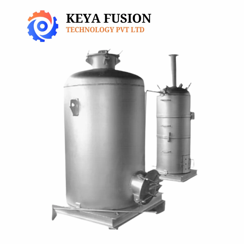 Cashew Boiler & Steam Cooker Wood Fueled