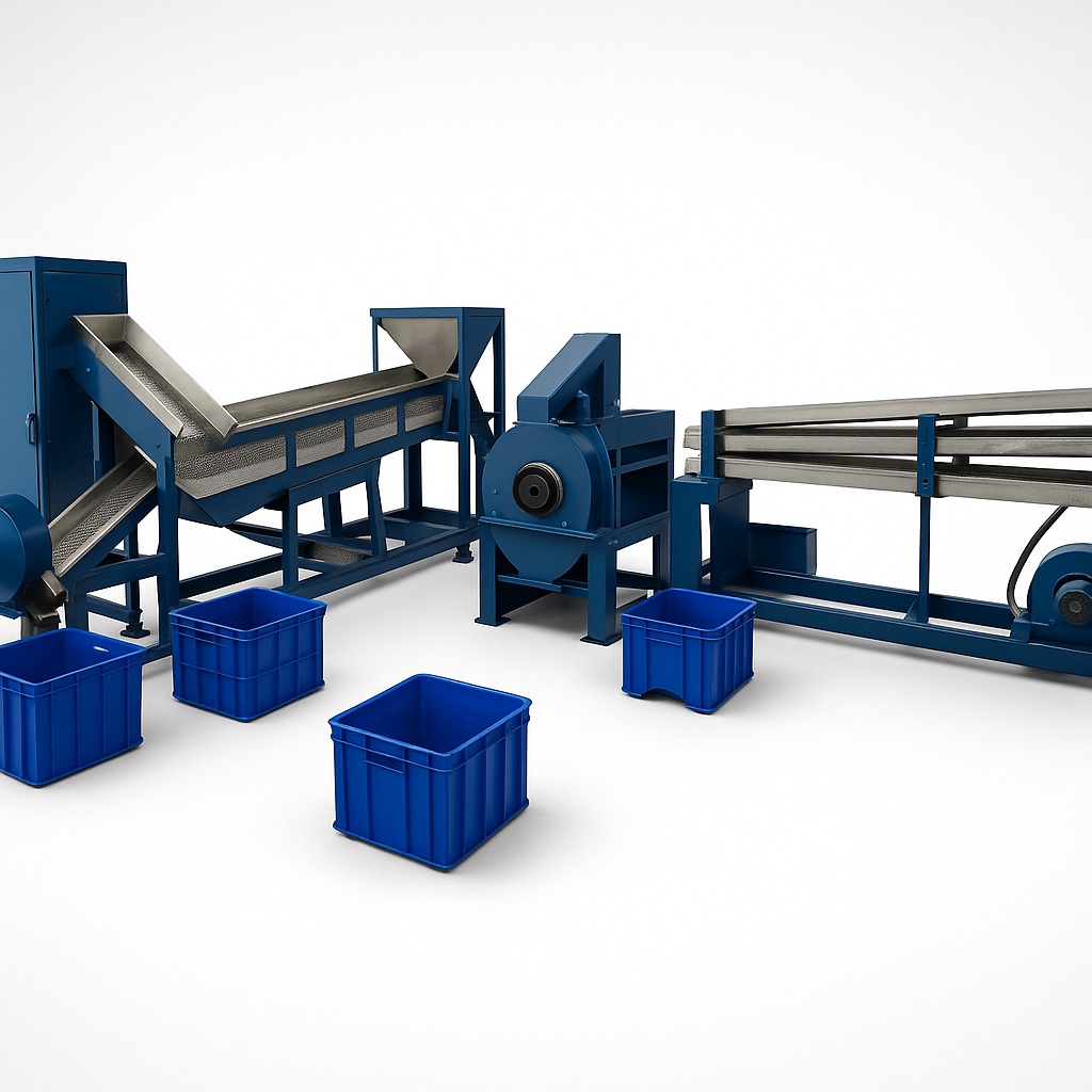 Cashew Kernel Scooping Line