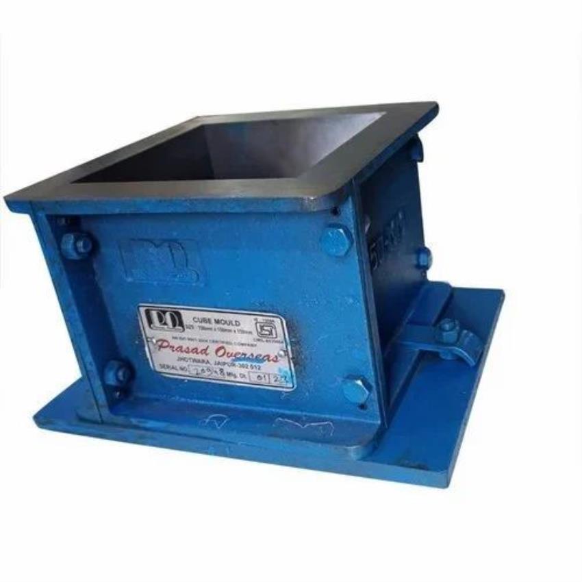 Cast Iron Aluminium HTICO Cube Mould, 50mm