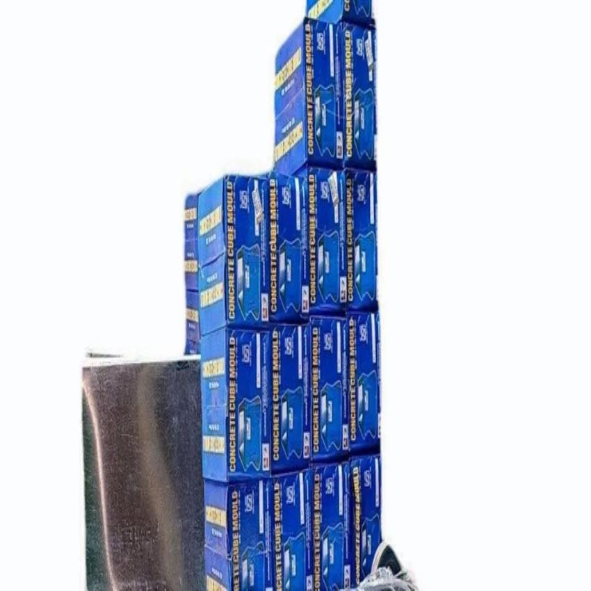 Cast Iron Cube Mold ISI Mark, 150mm