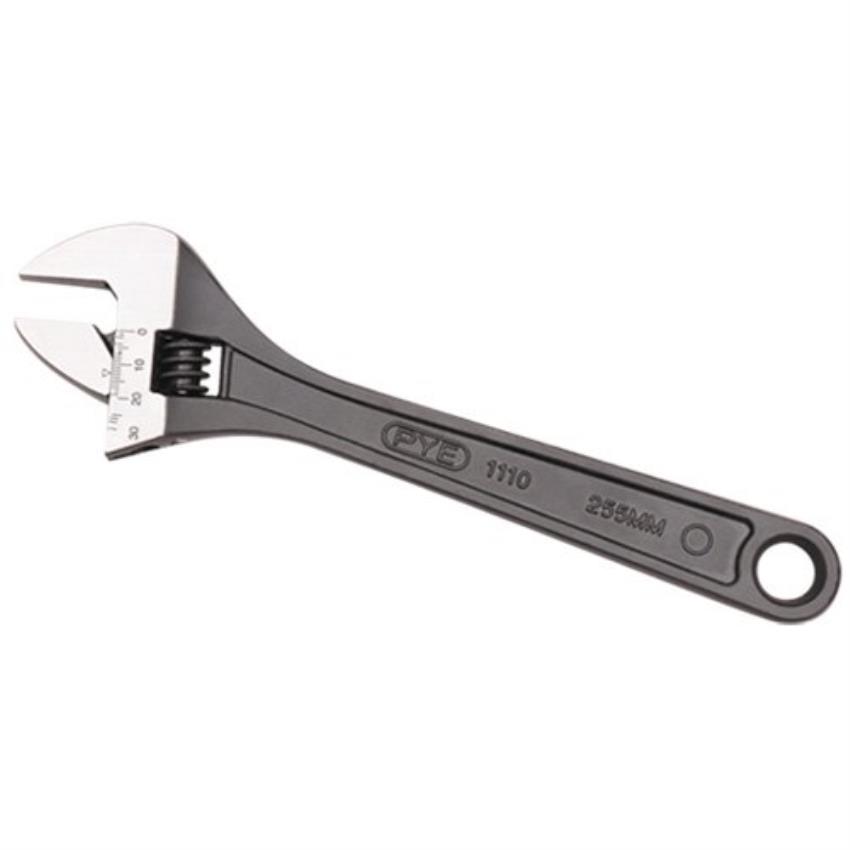 Cast Iron Professional Adjustable Wrench, 6 Inch, 19-62mm