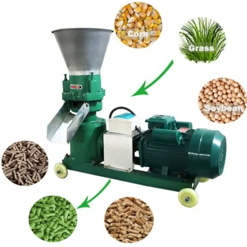 Cattle Feed Processing Machine, 100 kg/hr
