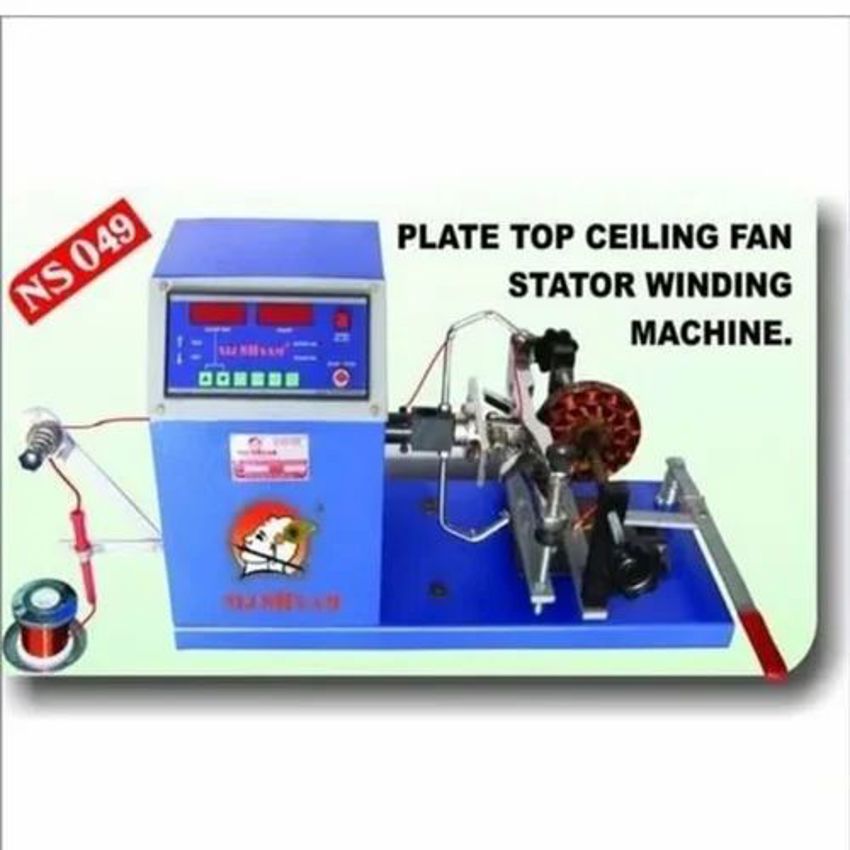 Semi-Automatic Ceiling Fan Stator Winding Equipment