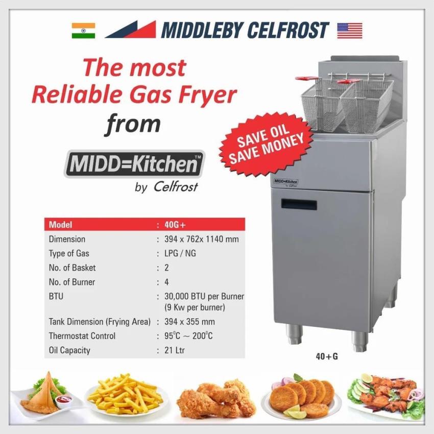 Commercial LPG/NG Fryer Machine