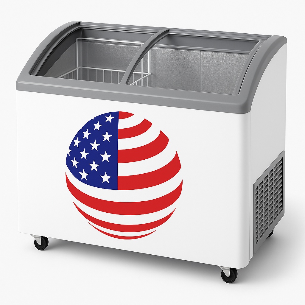 Celfrost IKG-210C Glass Top Freezer