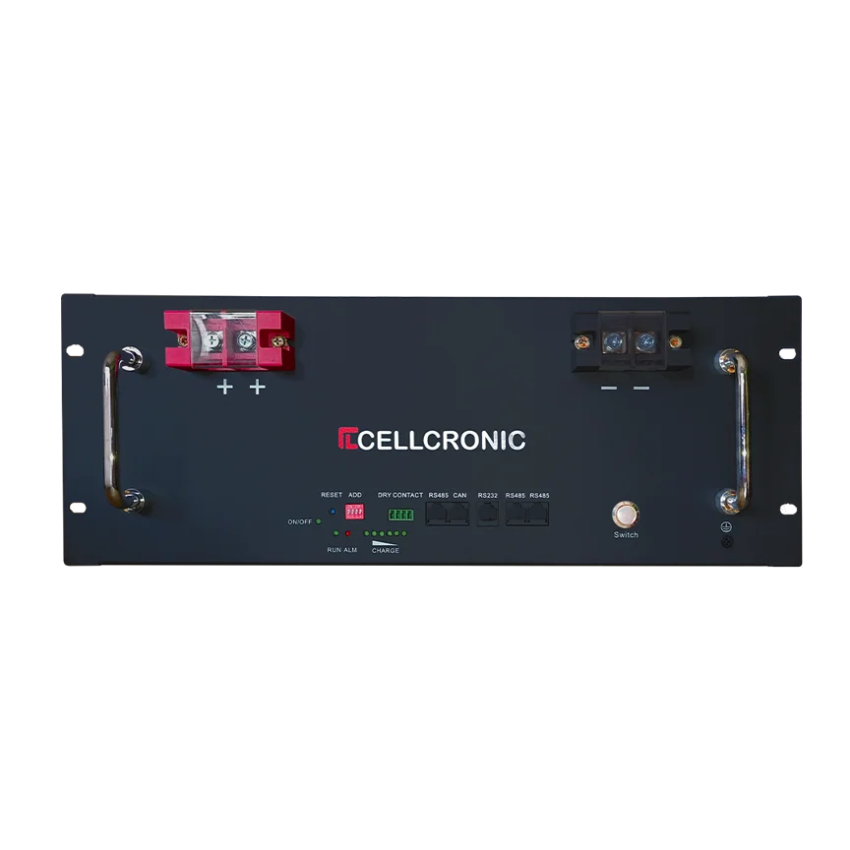 Cellcronic Rack Mounted Solar Device Battery 4Kw-48V-85Ah
