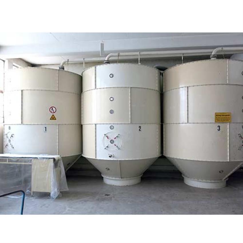 Cement Flat Bottom Flour Storage Silo