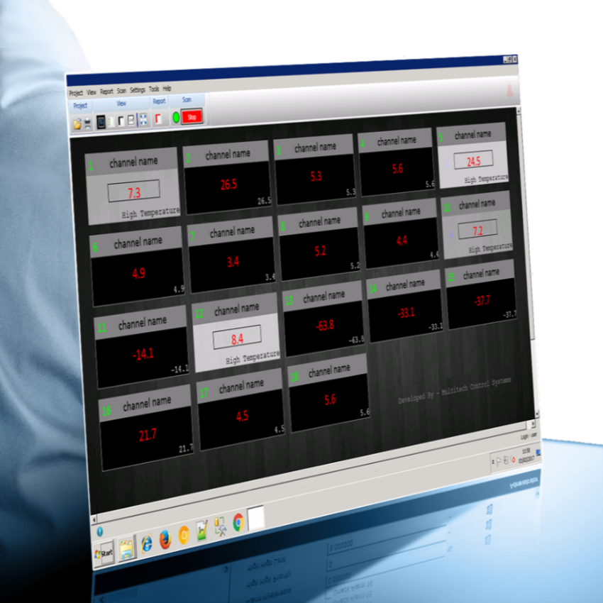 Central Monitoring Data Logger
