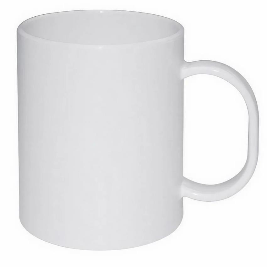 White Ceramic Coffee Mug with Handle