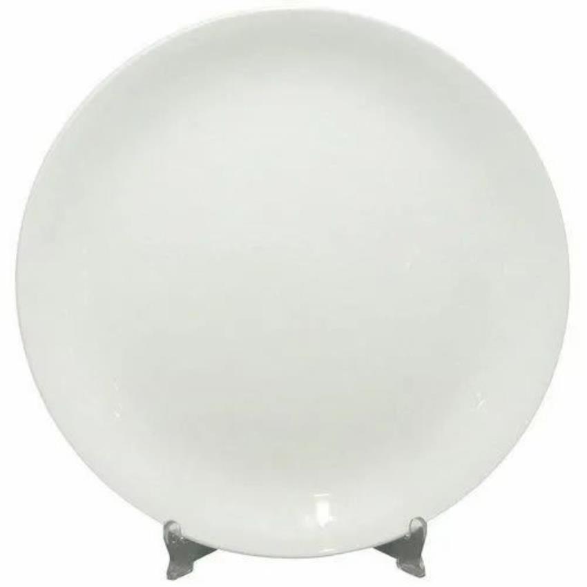Ceramic White Serving Plate