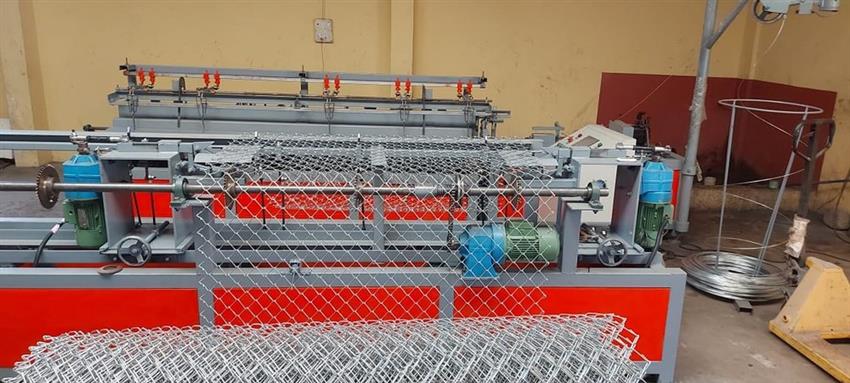 Chain Link Fence Making Machine