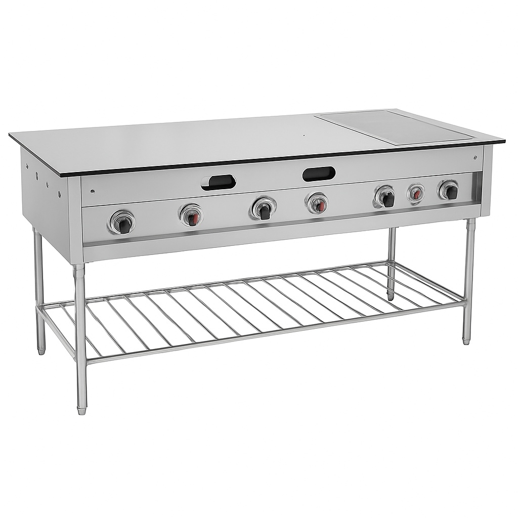 Chapati Plate with Puffer