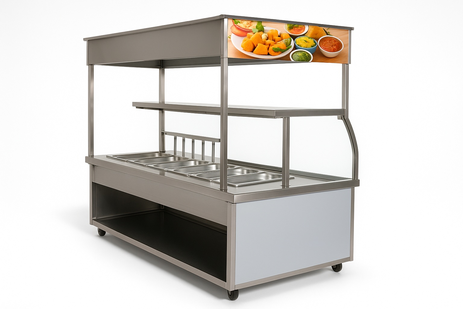 Street Food Display Counter