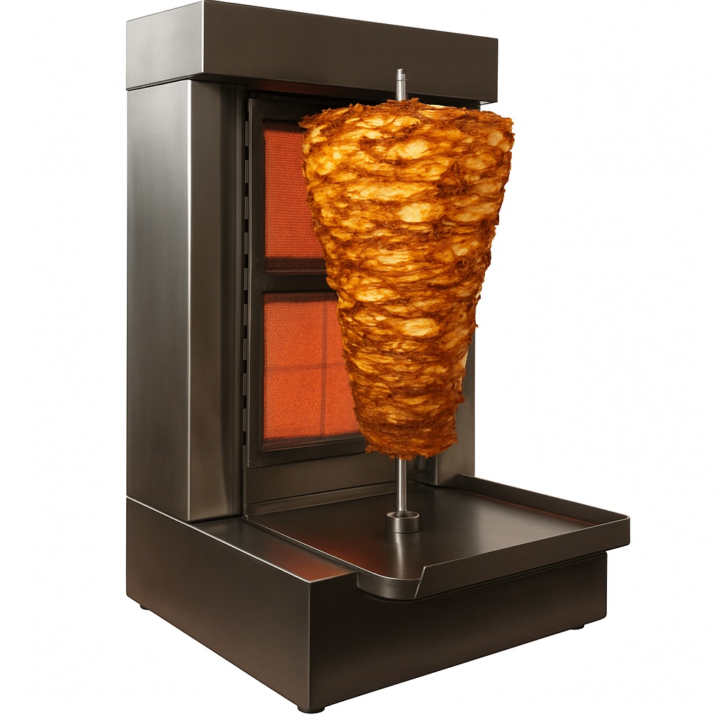 Semi-Auto Chicken Shawarma Cooker