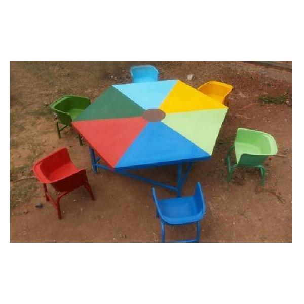 Children's Play School Dining Table Set
