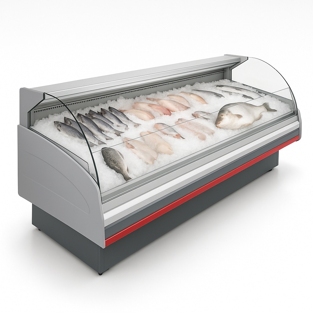 Refrigerated Fish Display Cabinet