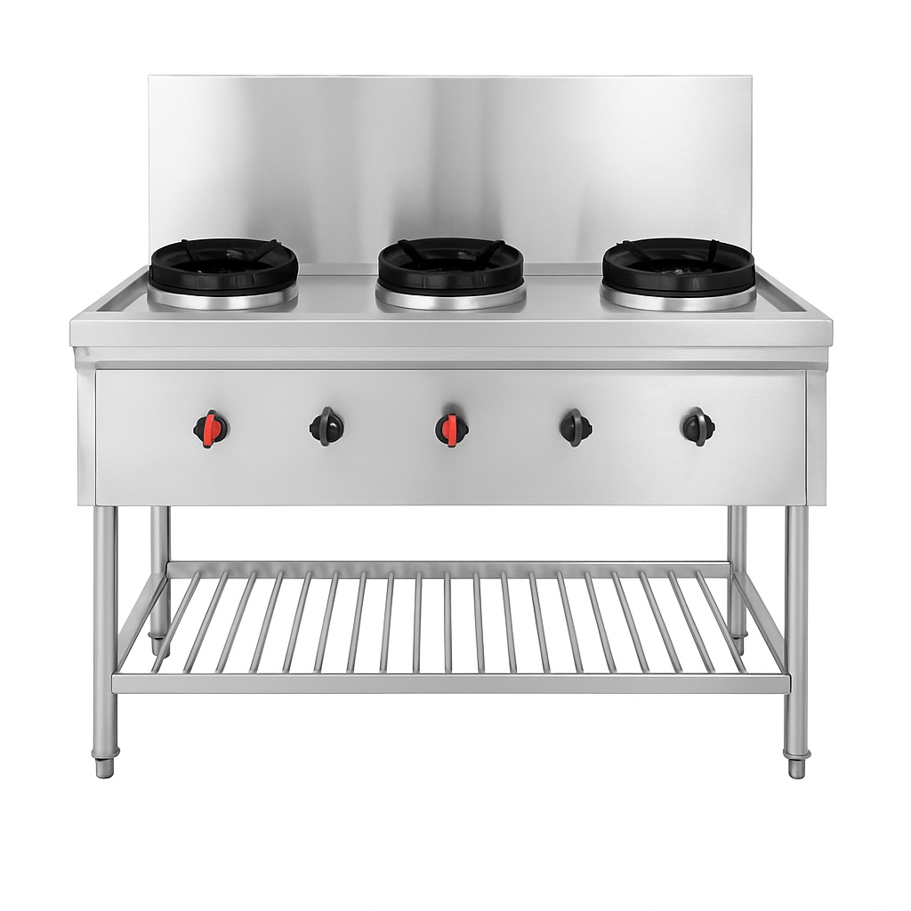 Commercial Stainless Steel Chinese Range