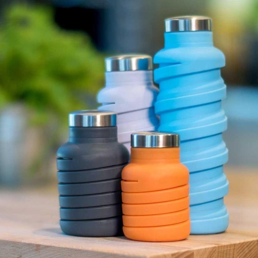 Silicone Foldable Water Bottle