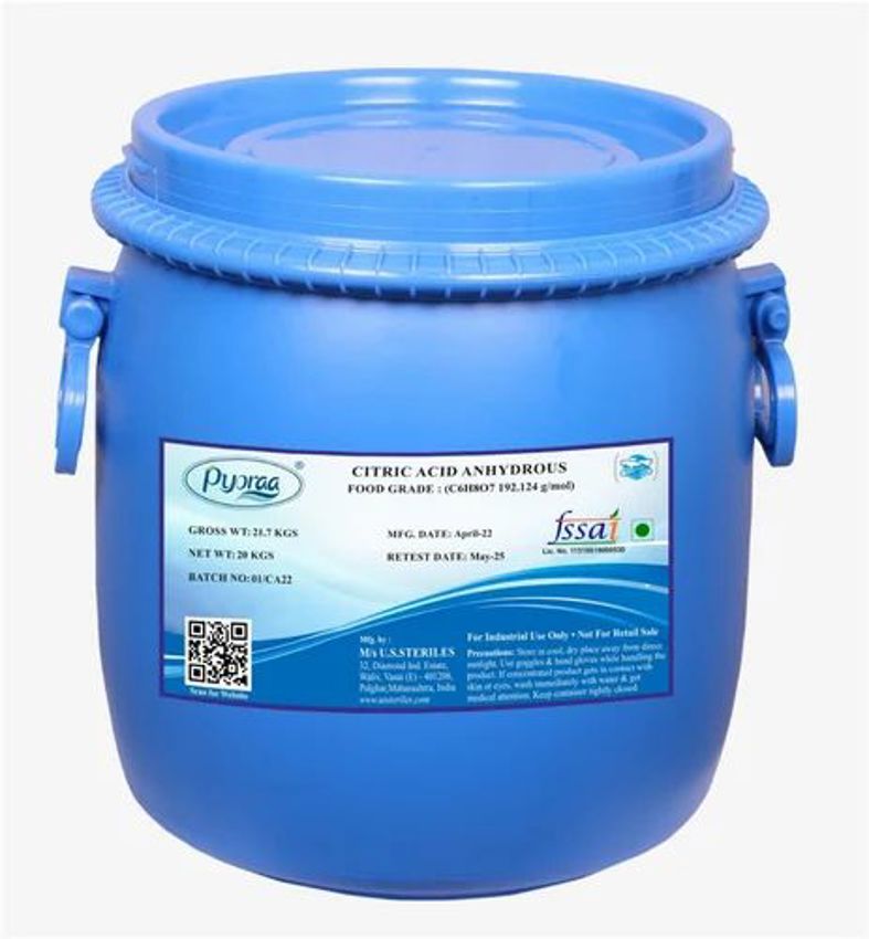 Anhydrous Food Grade Citric Acid