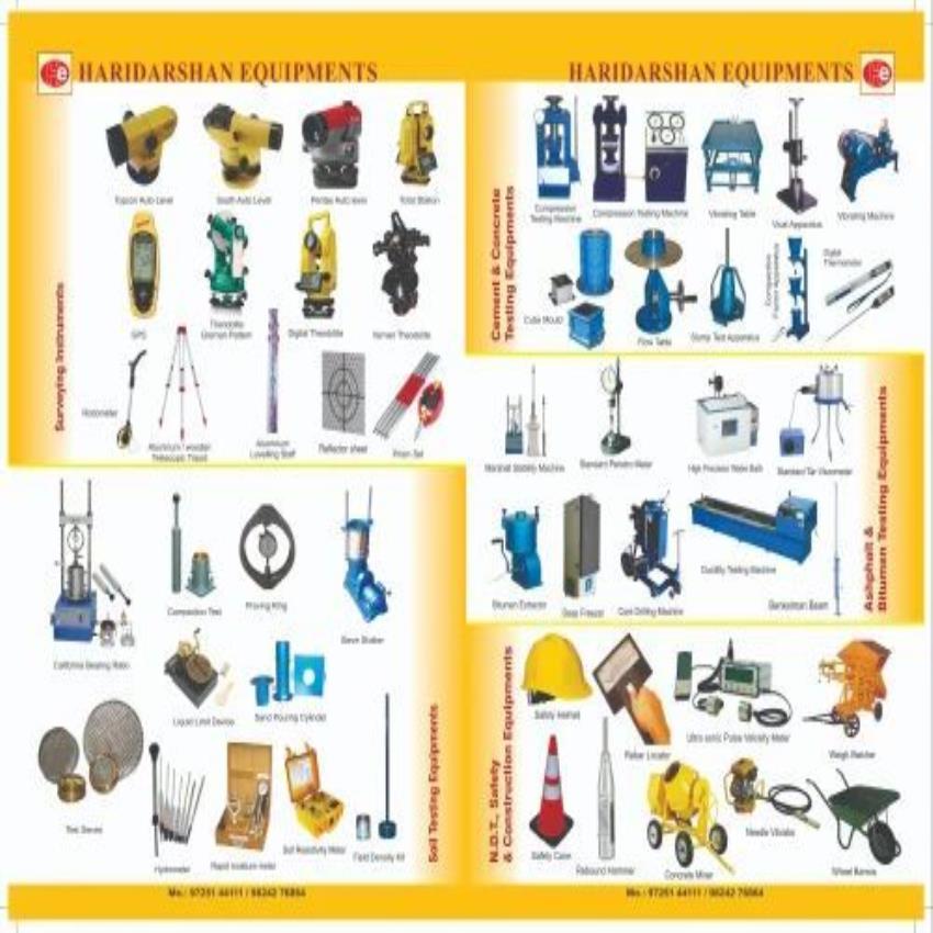 Civil Laboratory Machinery