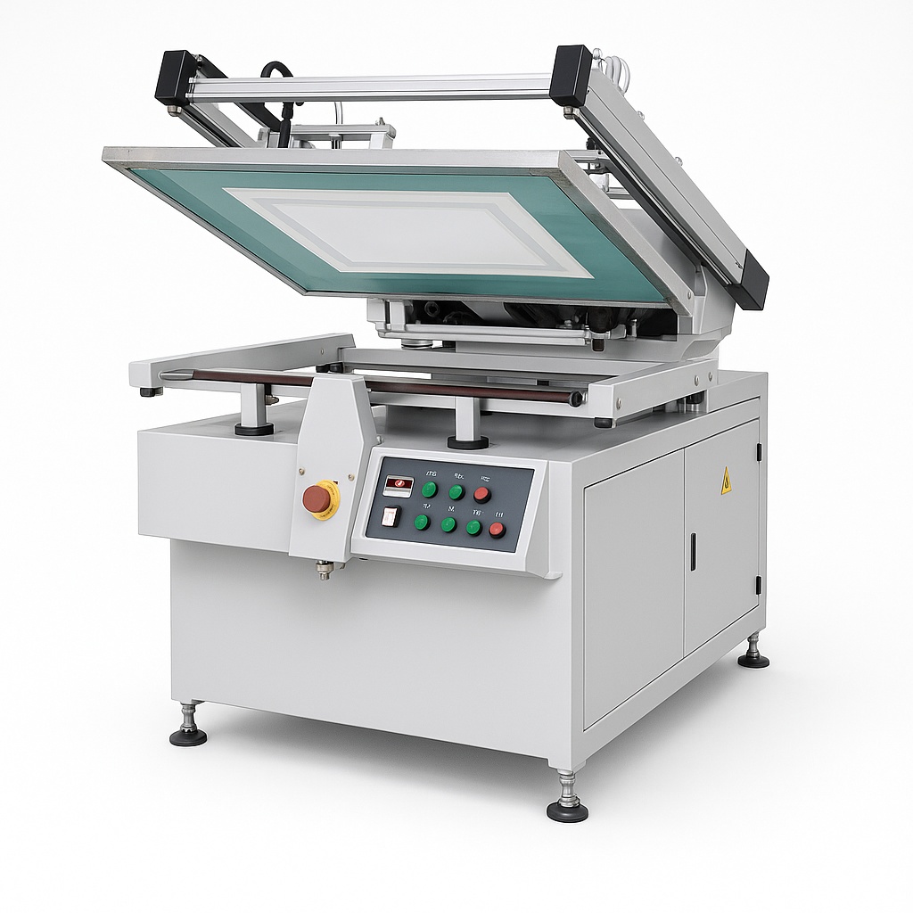 Clamshell Textile Screen Printing Machine