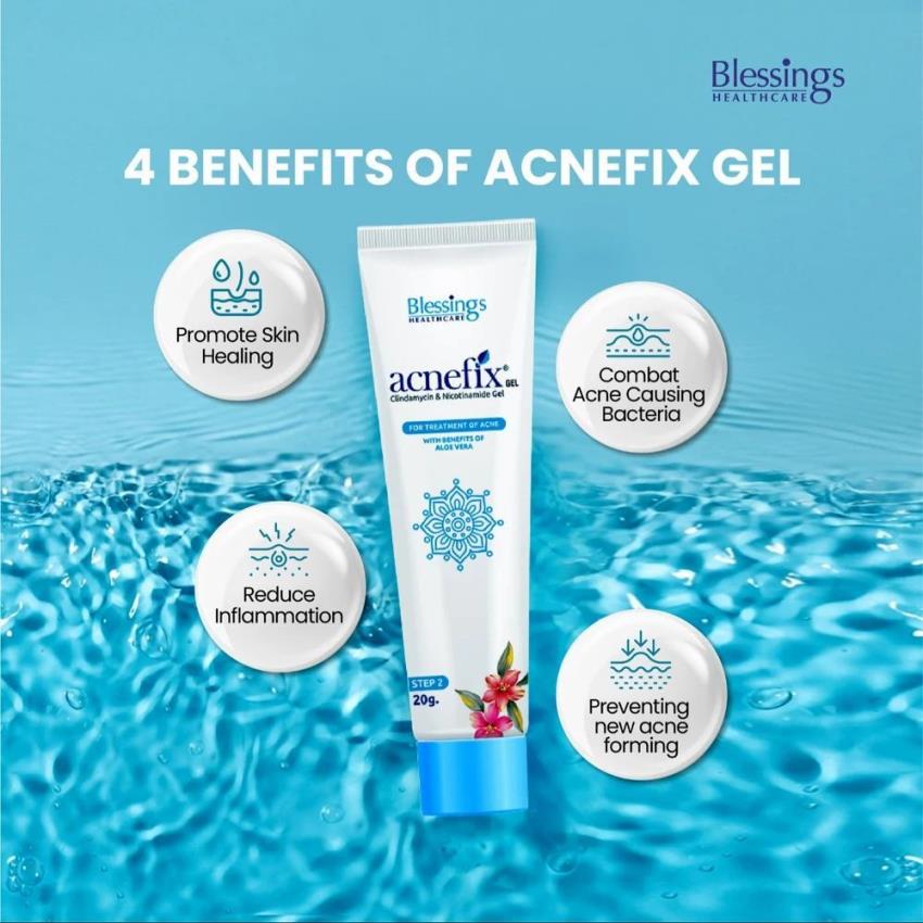Clindamycin Nicotinamide Gel 15gm
