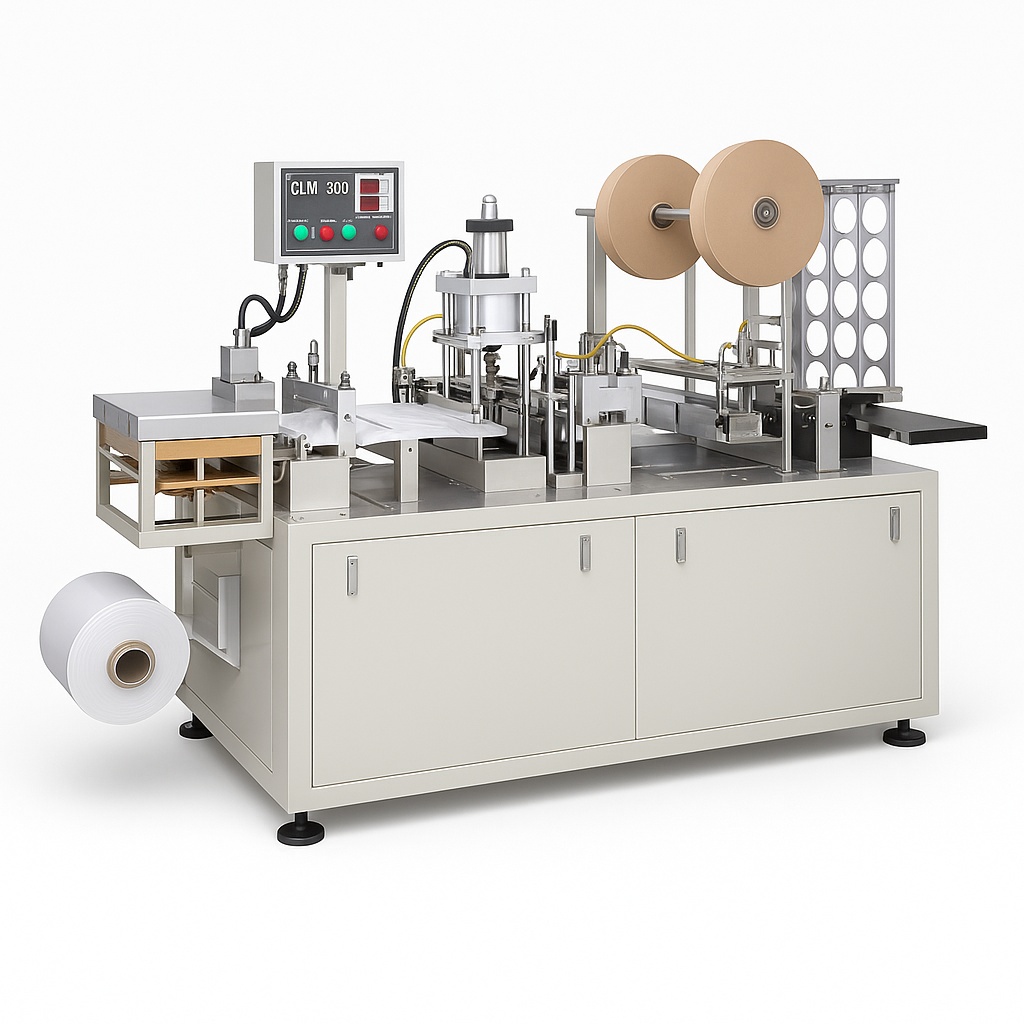 CLM-300 Automatic Plastic Lid Forming Machine