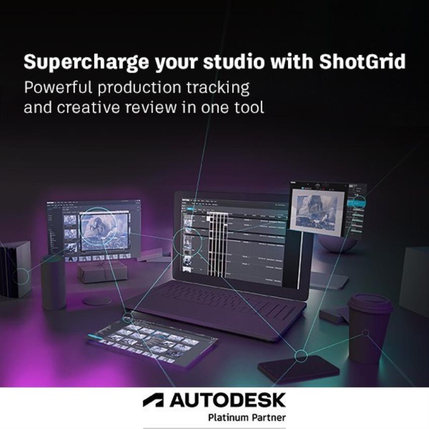 Cloud Autodesk ShotGrid Software