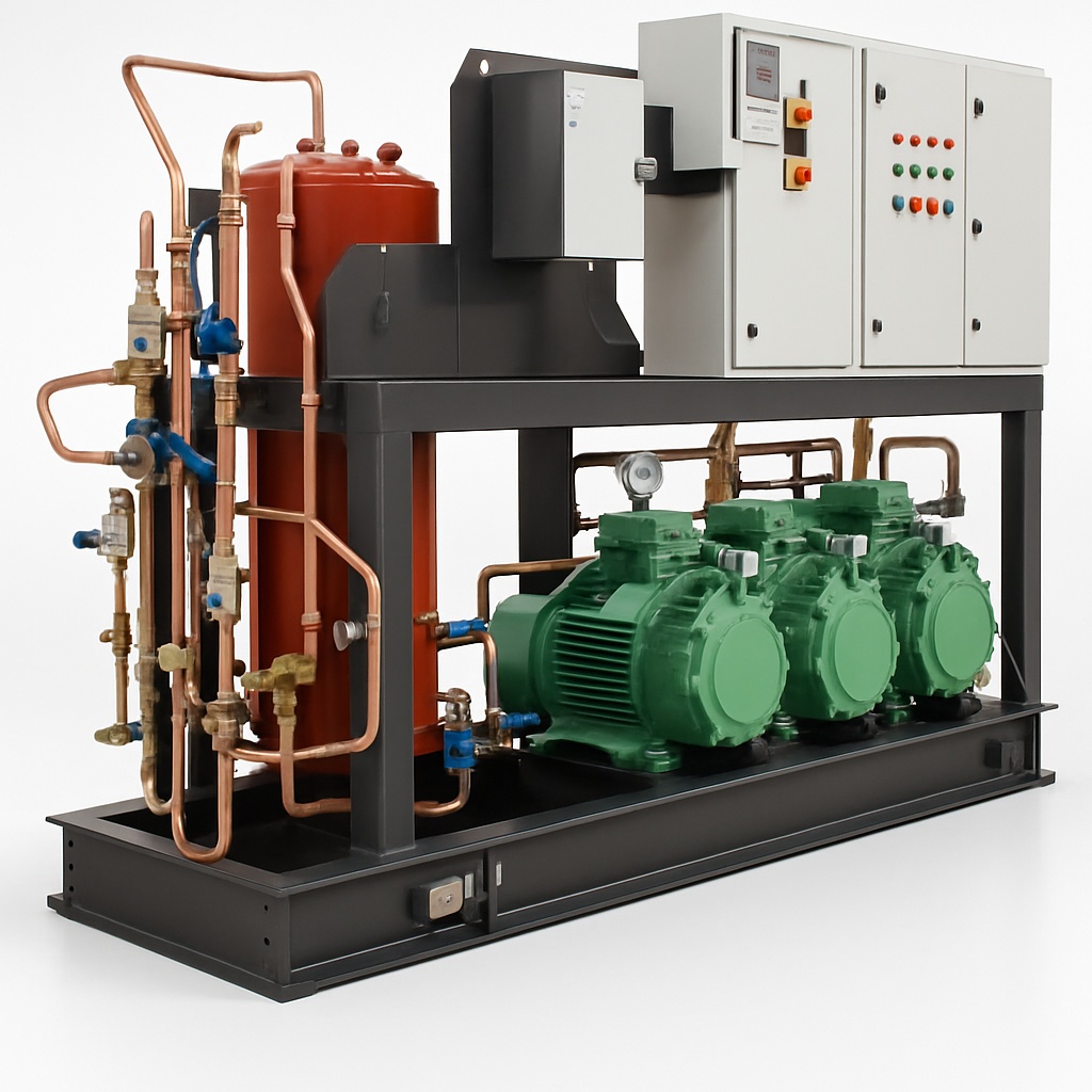 CO2 Reciprocating Compressor Rack