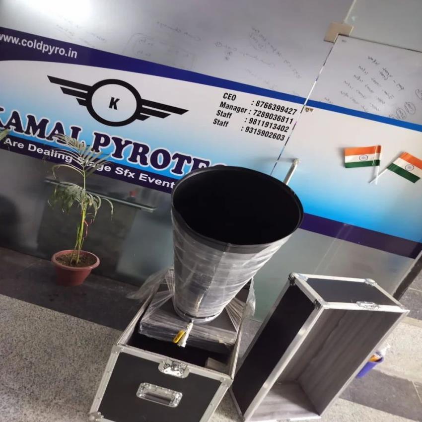 CO2 Blower for Paper Confetti