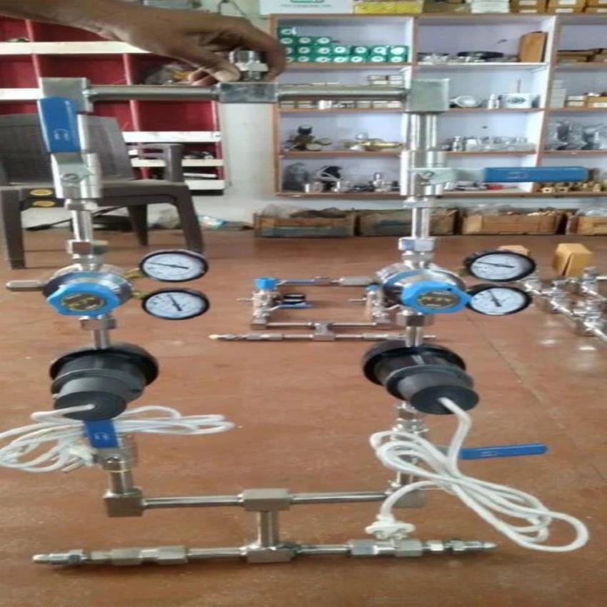 CO2 Gas Inlet Manifold