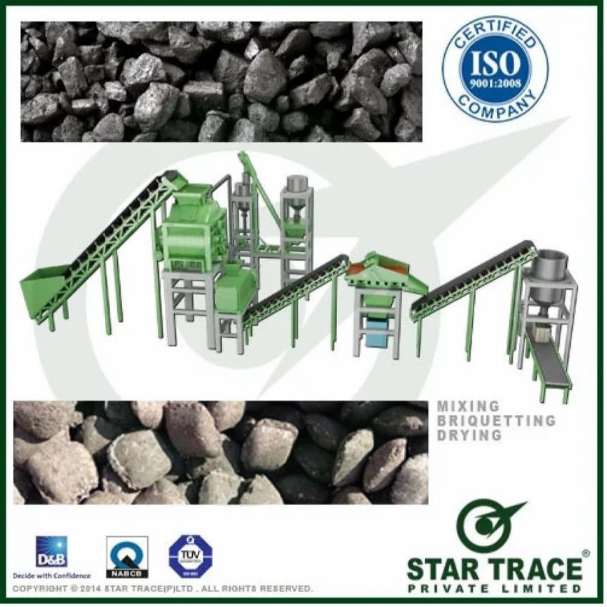 Coal Briquetting Machine, 1000 kg/hr