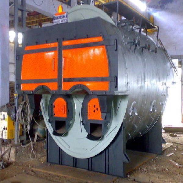 Coal Fired Wetback Steam Boiler, 2 TPH