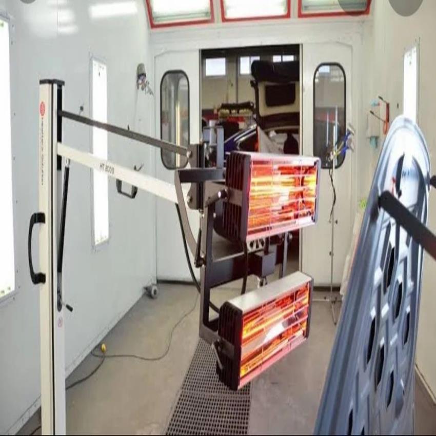 Coated Manual Infrared Paint Drying Unit