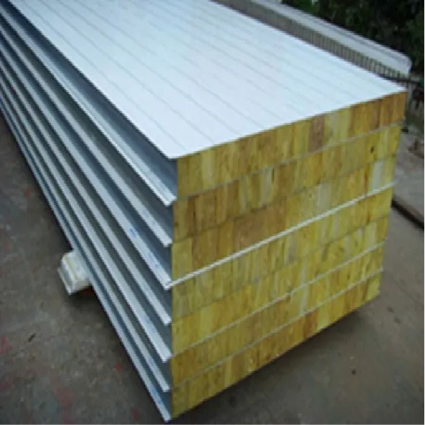 Coated Rockwool Insulation Panel