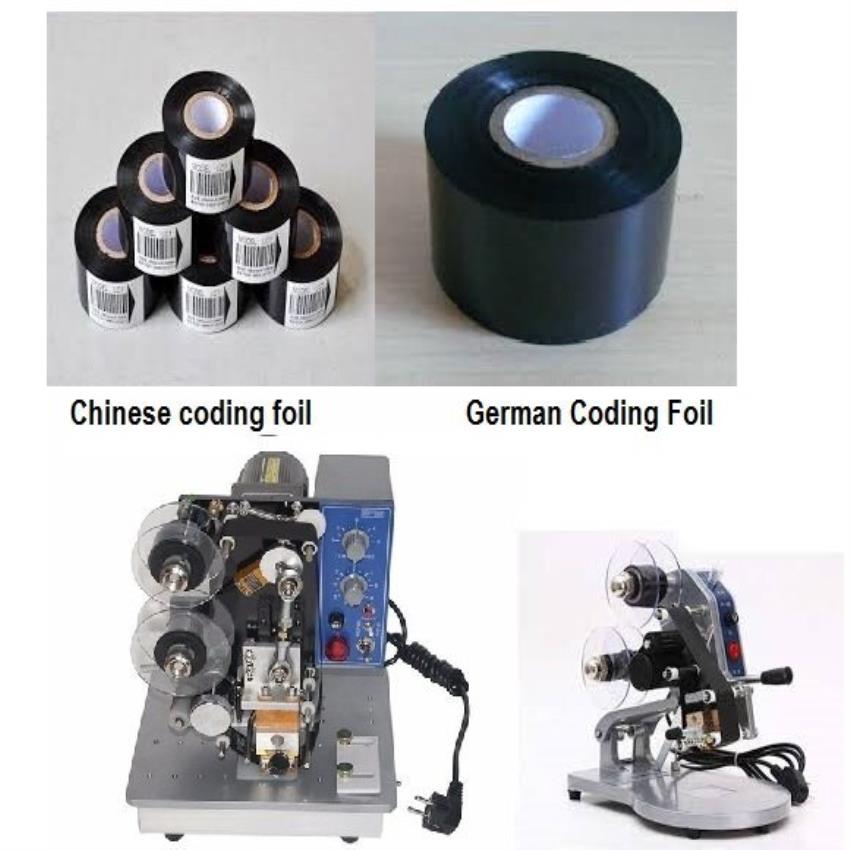 Coding Stamping Foil 4 inch