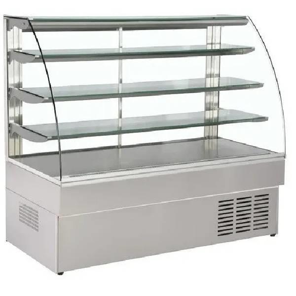 Curved Cold Display Showcase