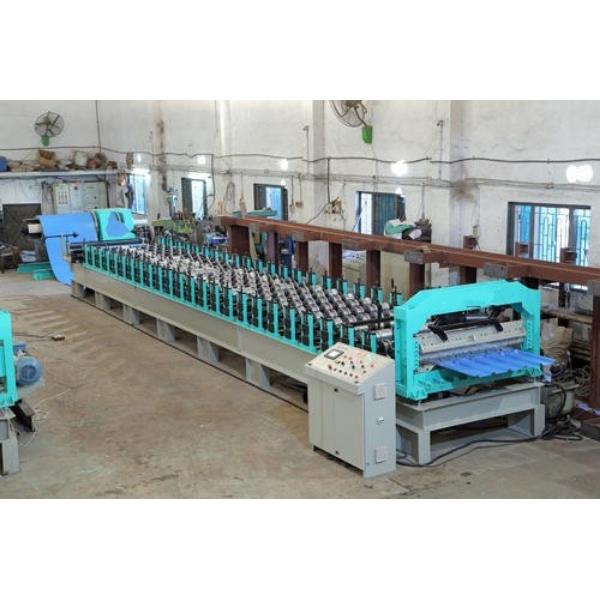 Color Coated Roofing Sheet Machine