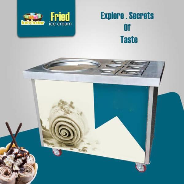 Commercial Fried Ice Cream Machine