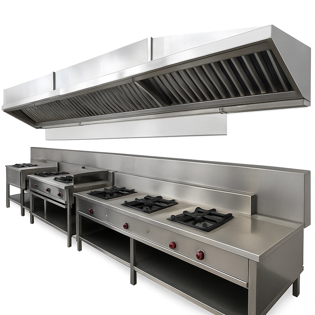 Stainless Steel Commercial Kitchen