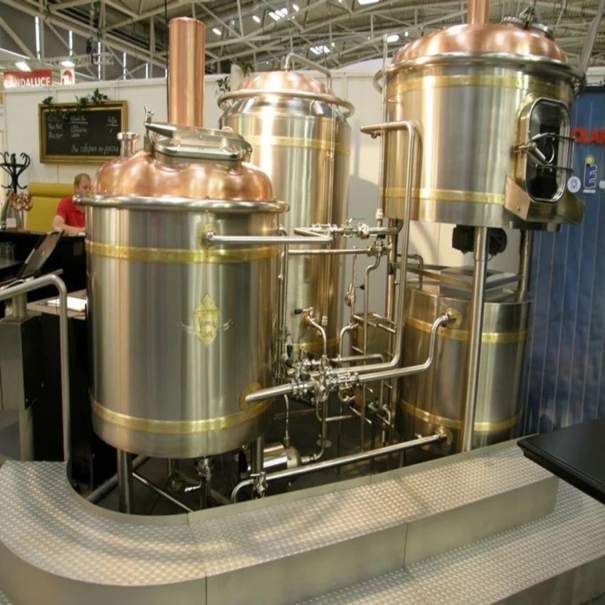 Jaya Skid Mounted Brew House Machine, 30-65 Kw