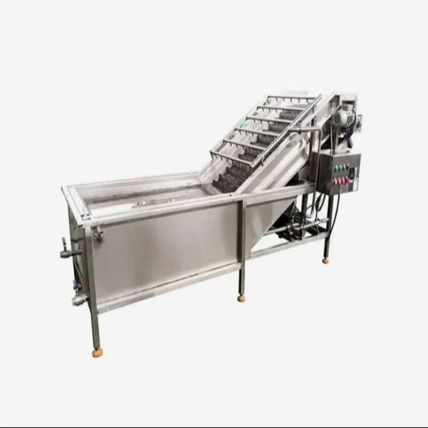 Continuous Vegetable Washing Equipment, 100 kg/hr