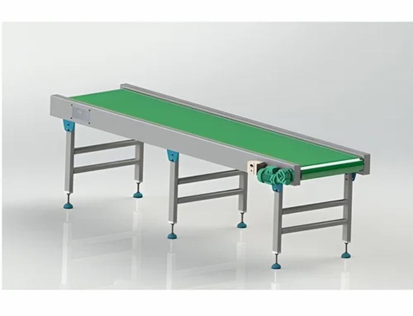Three Phase Flat Belt Conveyor