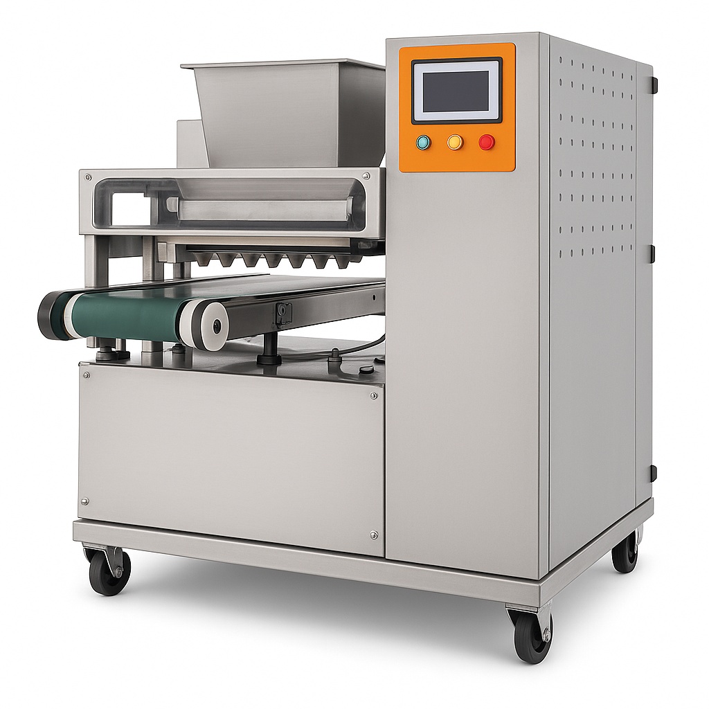 PLC Cookies Depositing Machine 6 Nozzles